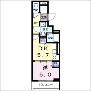 VentForet(ヴァンフォ【2階】の間取り