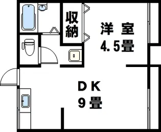 ヴィラコートI【2階】の間取り