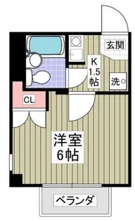 ヴィラン大宮【3階】の間取り