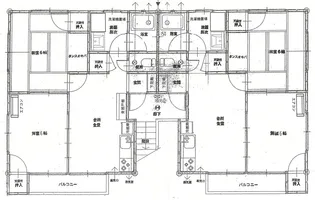 アイリス串戸【2階】の間取り