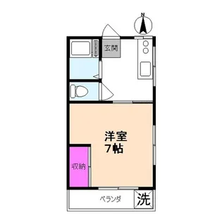 O.S.ハウス【2階】の間取り