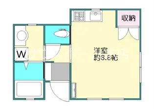 リトルノ東が丘【1階】の間取り