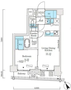 ソラニテ馬込【5階】の間取り