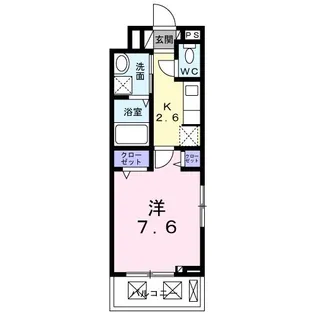 カルムコトー【2階】の間取り
