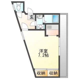 マサモトマンションIII【2階】の間取り