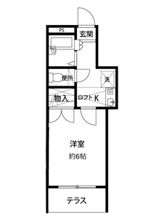 フェアモント【1階】の間取り