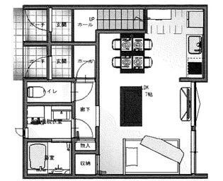 アビタシオン 1F【1階】の間取り