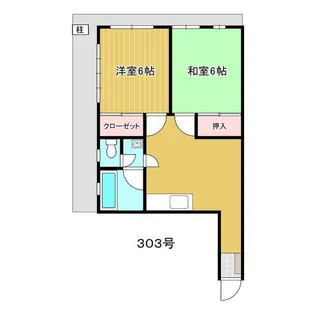 神奈川県平塚市田村5【マンション】の間取り