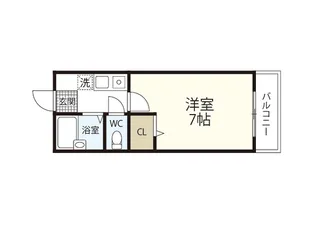 戎ビル【3階】の間取り