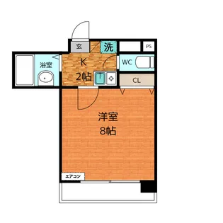 アイリスITO【4階】の間取り