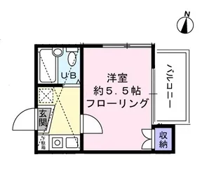 ピュアB上石神井【1階】の間取り