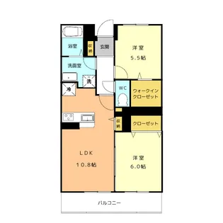 プラシードの間取り