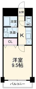 リベルテ高崎【6階】の間取り