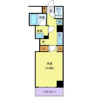 プレール・ドゥーク板橋本町III【10階】の間取り