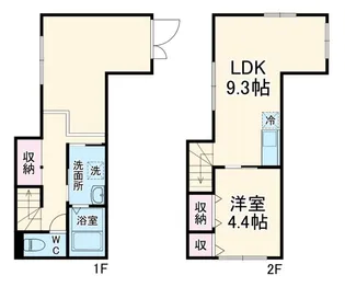 神奈川県茅ヶ崎市松が丘2【一戸建】の間取り