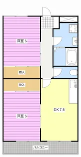 メゾングレイス【3階】の間取り