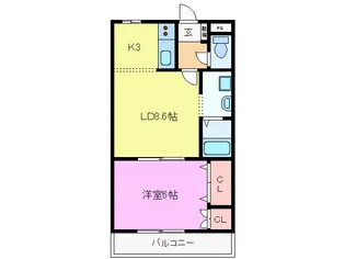 プレシャス【2階】の間取り