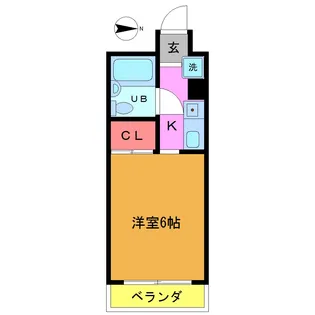 ラ・メゾン船橋【1階】の間取り