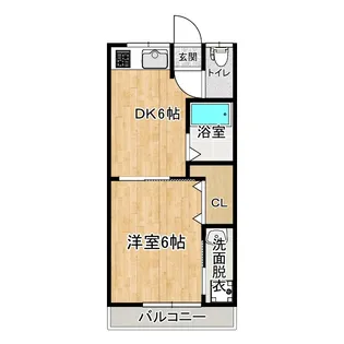 高知県高知市南御座【マンション】の間取り