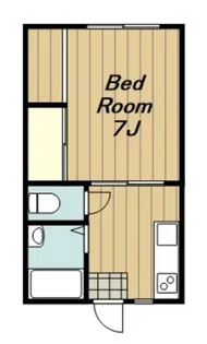 1Kの間取り画像