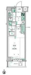 リヴシティ西早稲田【1階】の間取り