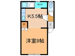 シュガータウンII【1階】の間取り