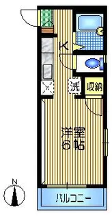 メゾンアーバン【2階】の間取り