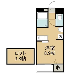 S-BASE NAKADA【2階】の間取り