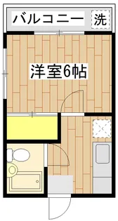 神奈川県川崎市高津区下作延7【アパート】の間取り