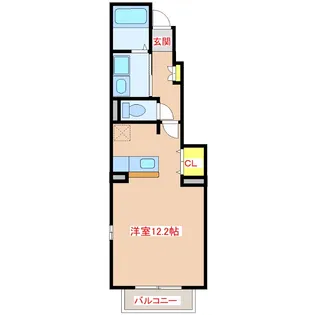 SuccessStreet栄【1階】の間取り