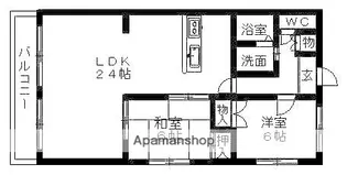 アビタシオンA【2階】の間取り