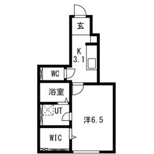 FigaroVII(フィガロ7)【1階】の間取り
