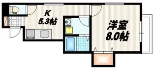 カーサ デュオ【2階】の間取り
