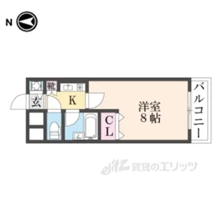 EXCELENTEFABRICA【6階】の間取り