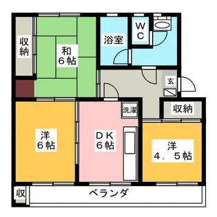 KSマンション【5階】の間取り
