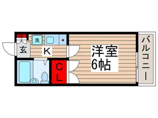 エ-デルハイム【2階】の間取り