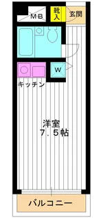 東京都練馬区桜台1【マンション】の間取り