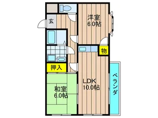 サンエ-ル小野【3階】の間取り