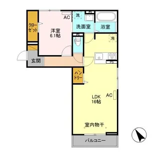 コージーコート【2階】の間取り