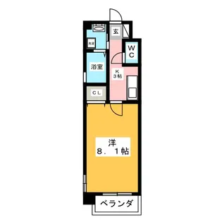 Kei・Sea・Bass【3階】の間取り