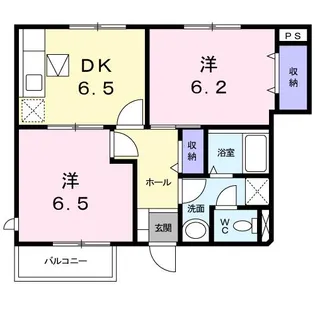 Y.K スマイルA【1階】の間取り
