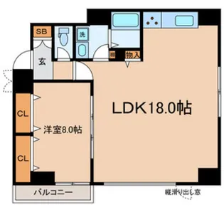 AG西麻布I【2階】の間取り