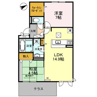 La Luce千里【1階】の間取り