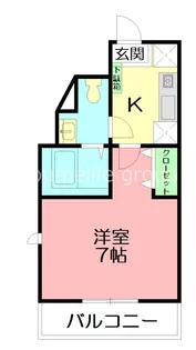 MQuarto湘南海岸公園II【1階】の間取り
