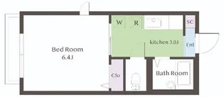 プレミア・エステート【3階】の間取り