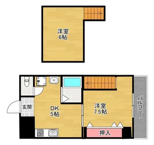 ベルフォーレ【4階】の間取り
