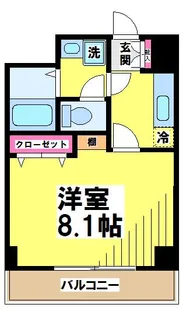 東京都調布市菊野台2【マンション】の間取り