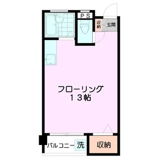 ムサシノレジデンス【1階】の間取り