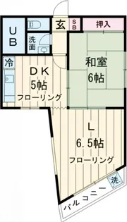 エステート・ドエル【4階】の間取り