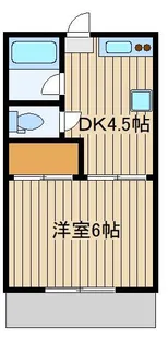 コーポコジマ【1階】の間取り